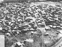 Al-Qabab, aerial view 1948