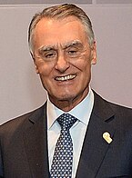 Aníbal Cavaco Silva, Prime Minister 1985–1995 and President 2006–2016.