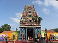 A gopuram, Hindu temple gate tower, in Sri Lanka