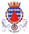 A naval crown in the coat of arms of the Portuguese Marine Corps