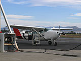 Cessna U206 (VH-LCD) refueling