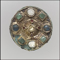 Frankish disc brooch