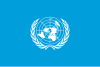 Flagge der Vereinten Nationen (UN)