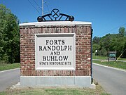 Forts Randolph and Buhlow State Historic Site Entrance