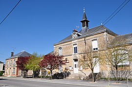 The town hall in Saint-Hilaire-le-Petit