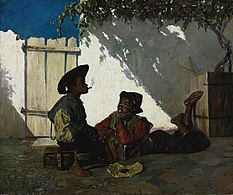 Dolce far niente ("Doing Nothing") 1867