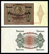 GER-90-Reichsbanknote-5 Million Mark (1923)