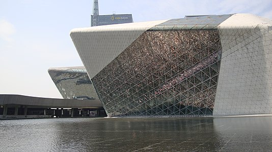 Guangzhou Opera House, Guangzhou, China (2003–2010)