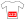 A white jersey with a red number bib