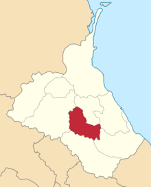 Location in the Dagestan Oblast