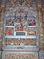 Retable of the Passion, with a representation of the Last Supper.