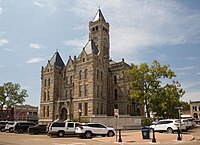 The Lavaca County Courthouse in Hallettsville