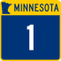 Minnesota route marker