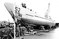 Launching of Marsuinul, May 1941