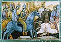 Mongols chasing Hungarians