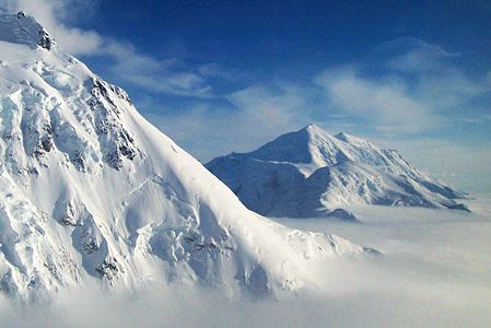 Mount Foraker is the third highest major mountain peak of Alaska.
