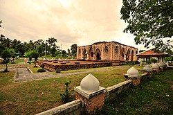 View of Krue Se Mosque, an ancient mosque in the Patani region.