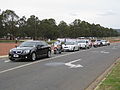 Motorcade for the Australian Governor General, Prime Minister and Chief of the Defence Force in Canberra, 2009