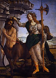 Pallas Athene und der Kentaur, ca. 1482/83