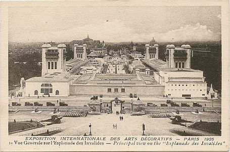 The Grand Esplanade of the 1925 Exposition