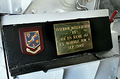 Plaque on Gun No. 3 at Princess Anne's Battery for 2007 Restoration