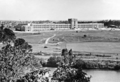 Queensland University Great Court frontage in 1948