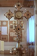 A reliquary of the True Cross from the former Premonstratensian monastery in Rüti, Switzerland