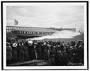 Launching Seeandbee, 9 November 1912