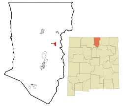 Location of Taos Ski Valley, New Mexico