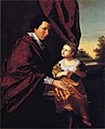 Thomas Middleton of Crowfield and His Daughter Mary, oil on canvas, c. 1776, Historic Charleston Foundation