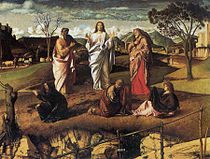 Transfiguration by Giovanni Bellini, c. 1480