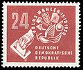 Briefmarke zur ersten Volkskammerwahl 1950