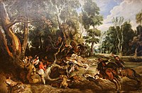 Peter Paul Rubens, Wild boar hunt
