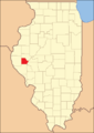 Brown County at the time of its creation in 1839