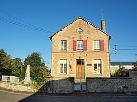 The town hall in Chuffilly-Roche