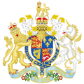 Coat of arms of Great Britain, as Province of Massachusetts Bay (1691–1780)
