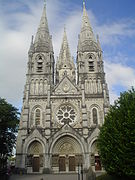 Saint Fin Barre's Cathedral, Cork city. Founded in 1879 on a 7th-century site[39]