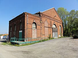 One of the mine buildings in Douchy-les-Mines
