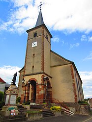 The church in Filstroff