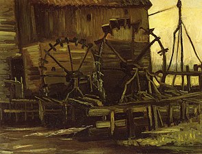 Water Mill at Gennep, 1884, Noordbrabants Museum, 's-Hertogenbosch, Netherlands - on loan from the Netherlands Office for Fine Arts (F46)