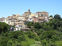 Panorama of Genzano