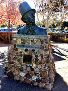 Statue in Solvang, California, a city built by Danish immigrants