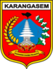 Coat of arms of Karangasem Regency
