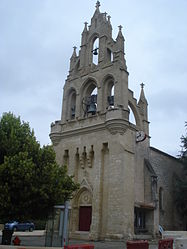 The church in Les Lèves