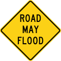 W8-18 Road may flood