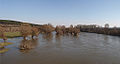 Spring freshet of Maritsa River at Harmanli