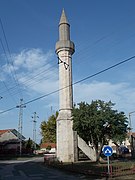 Érd minaret seen in 2015