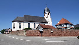 The church in Niederlauterbach