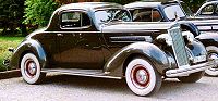 1936 Packard Fourteenth Series Eight 120-B 998 Business Coupé