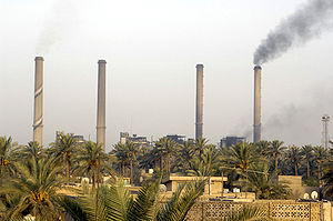 Power plant in Dora, Baghdad.